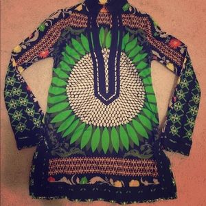 Tory Burch Tribal Print Tunic